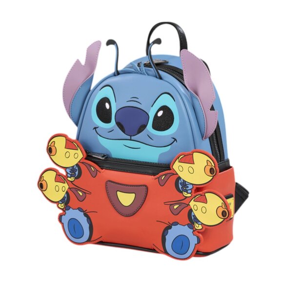 Loungefly Stitch Collection Experiment 626 Spacesuit Light-Up Mini Backpack main image 4